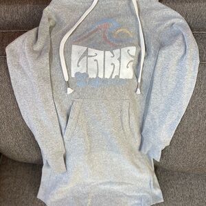 Lake Superior Hooded Sweatshirt Dress